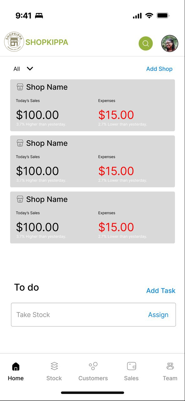Shopkippa Mobile App